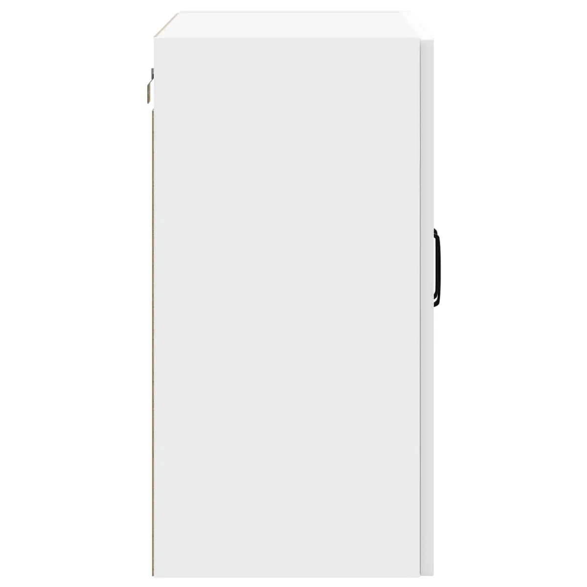 White Engineered Wood Kitchen Storage Cupboard Wall Cabinet Organiser