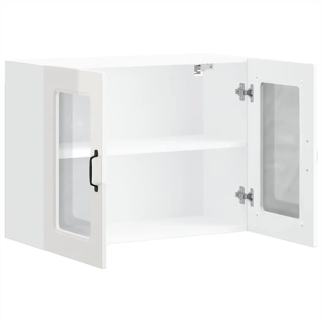 Kitchen Wall Cabinet with Glass Door