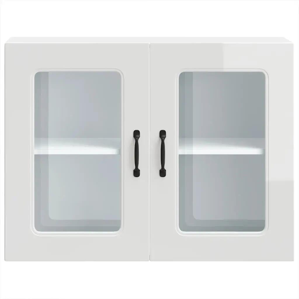 Kitchen Wall Cabinet with Glass Door