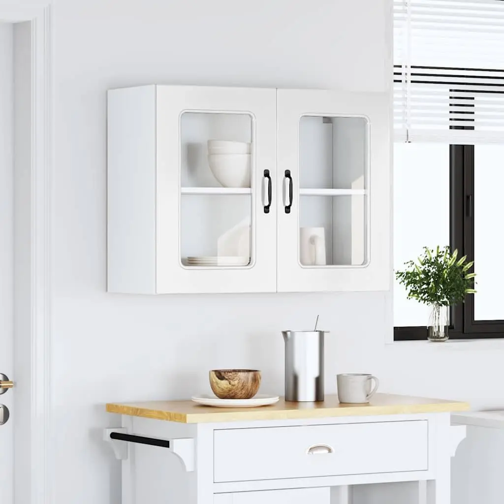Kitchen Wall Cabinet with Glass Door