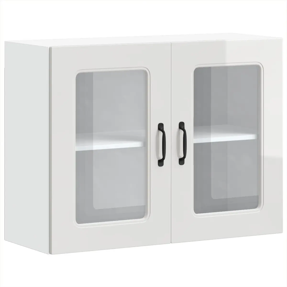 Kitchen Wall Cabinet with Glass Door