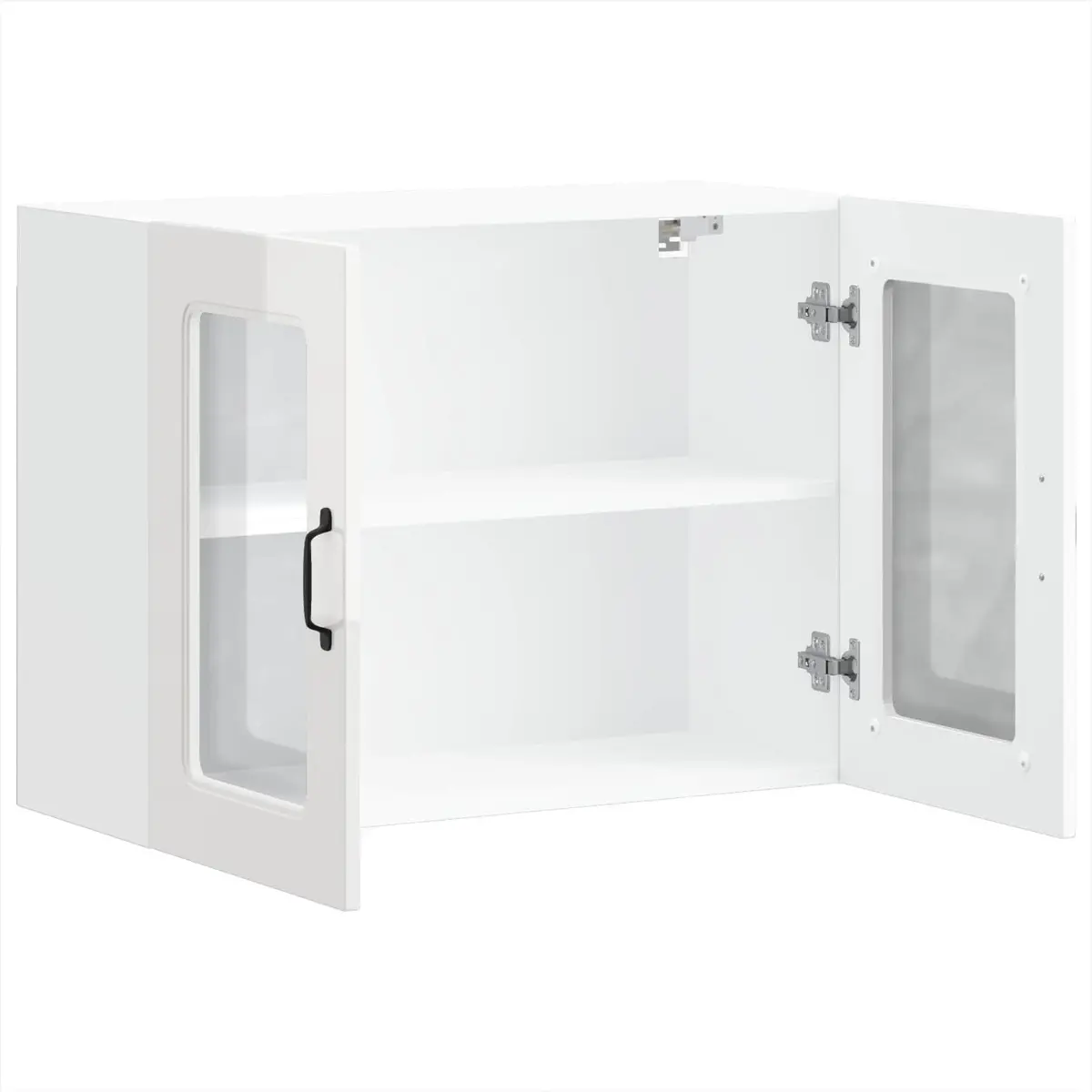 Kitchen Wall Cabinet with Glass Door