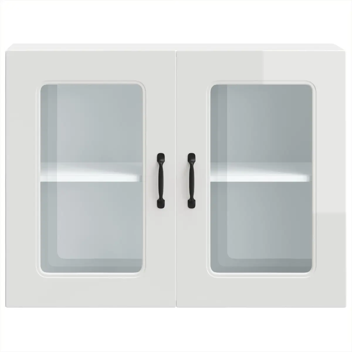 Kitchen Wall Cabinet with Glass Door