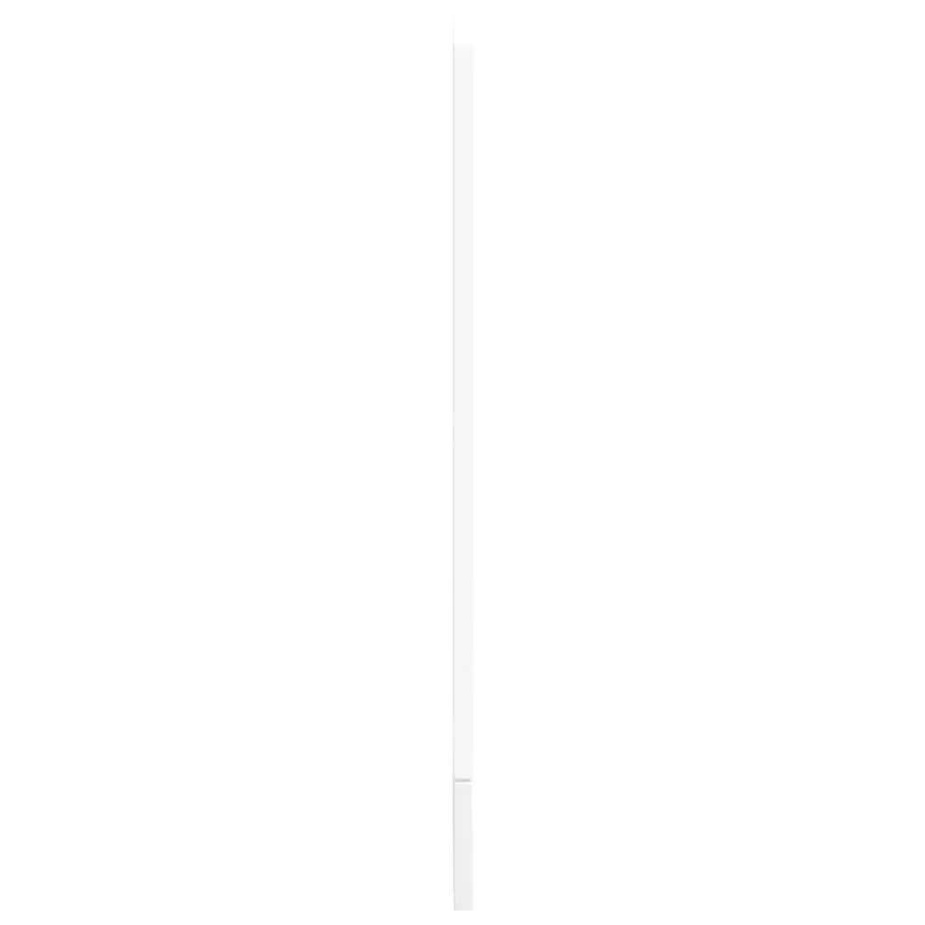 Dishwasher Panel White 45x1.5x57 cm Kitchen Cabinet Front Cover Engineered Wood