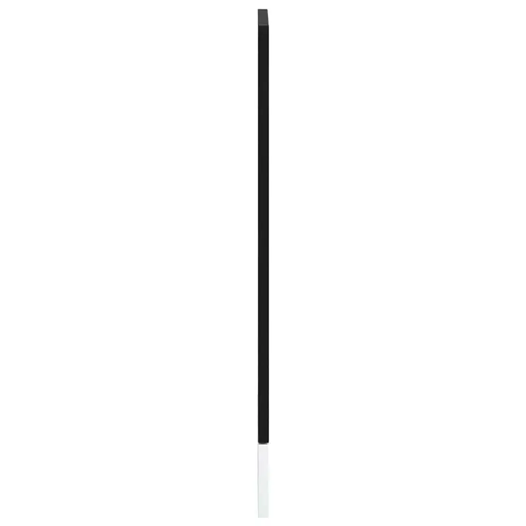 Dishwasher Panel Black 45x1.5x57cm Kitchen Cabinet Front Cover Engineered Wood