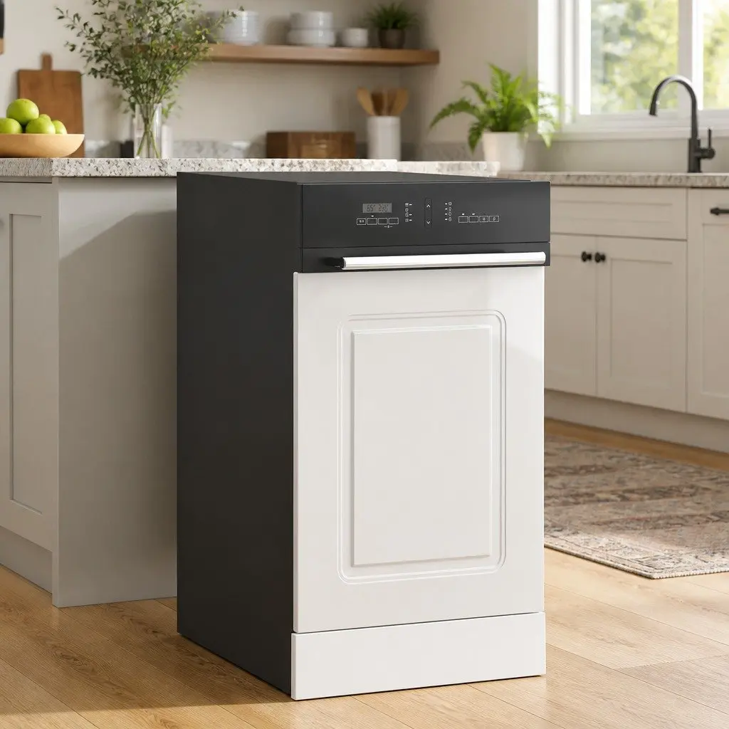 White Dishwasher Panel for Kitchen Protection