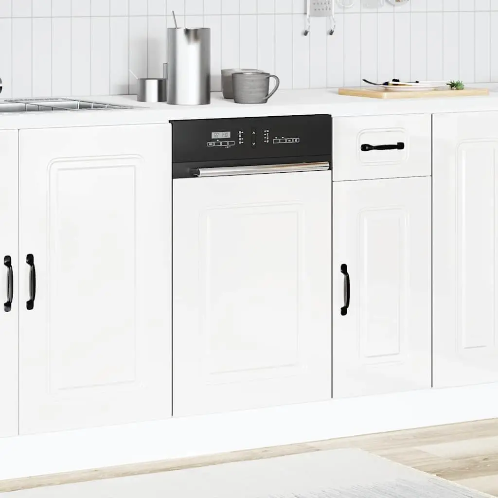 White Dishwasher Panel for Kitchen Protection