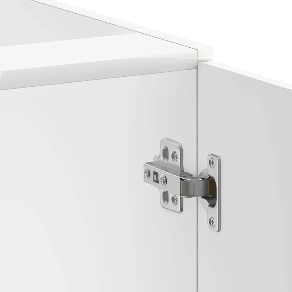 Sink Base Cabinet White Kitchen Storage Engineered Wood Organised Tableware