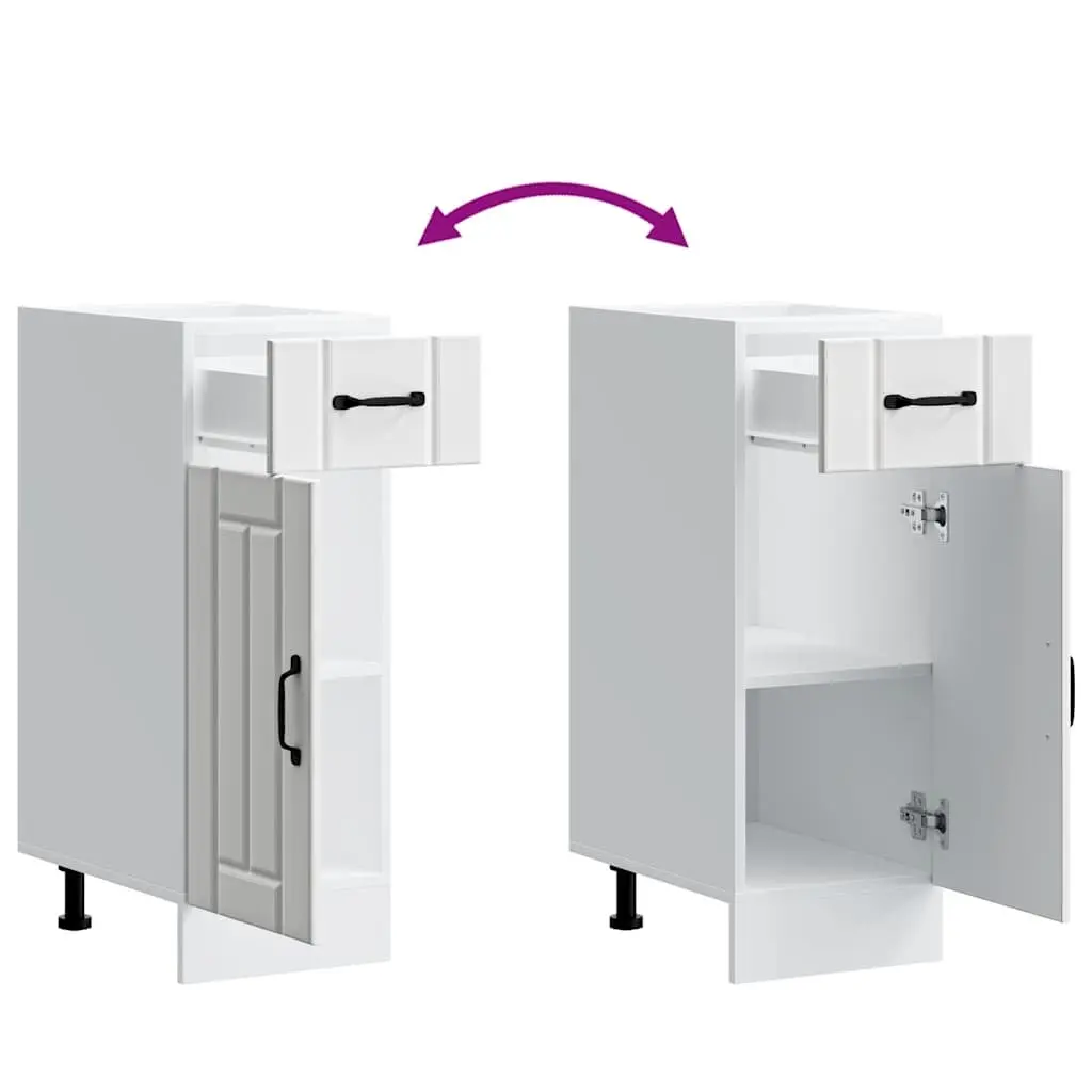 White Kitchen Base Cabinet for Storage Needs