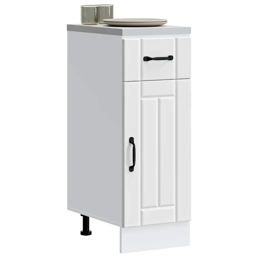 White Kitchen Base Cabinet for Storage Needs