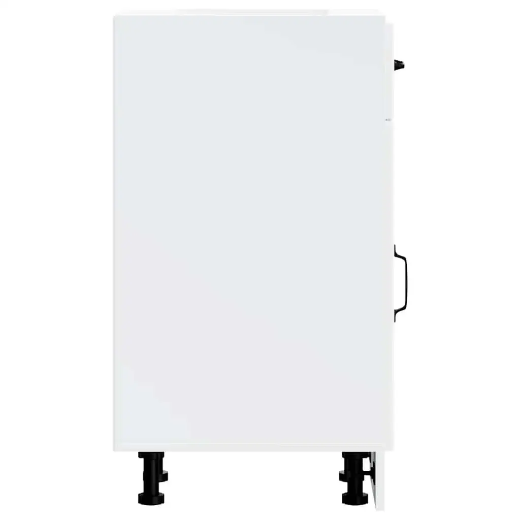 White Kitchen Base Cabinet for Storage Needs