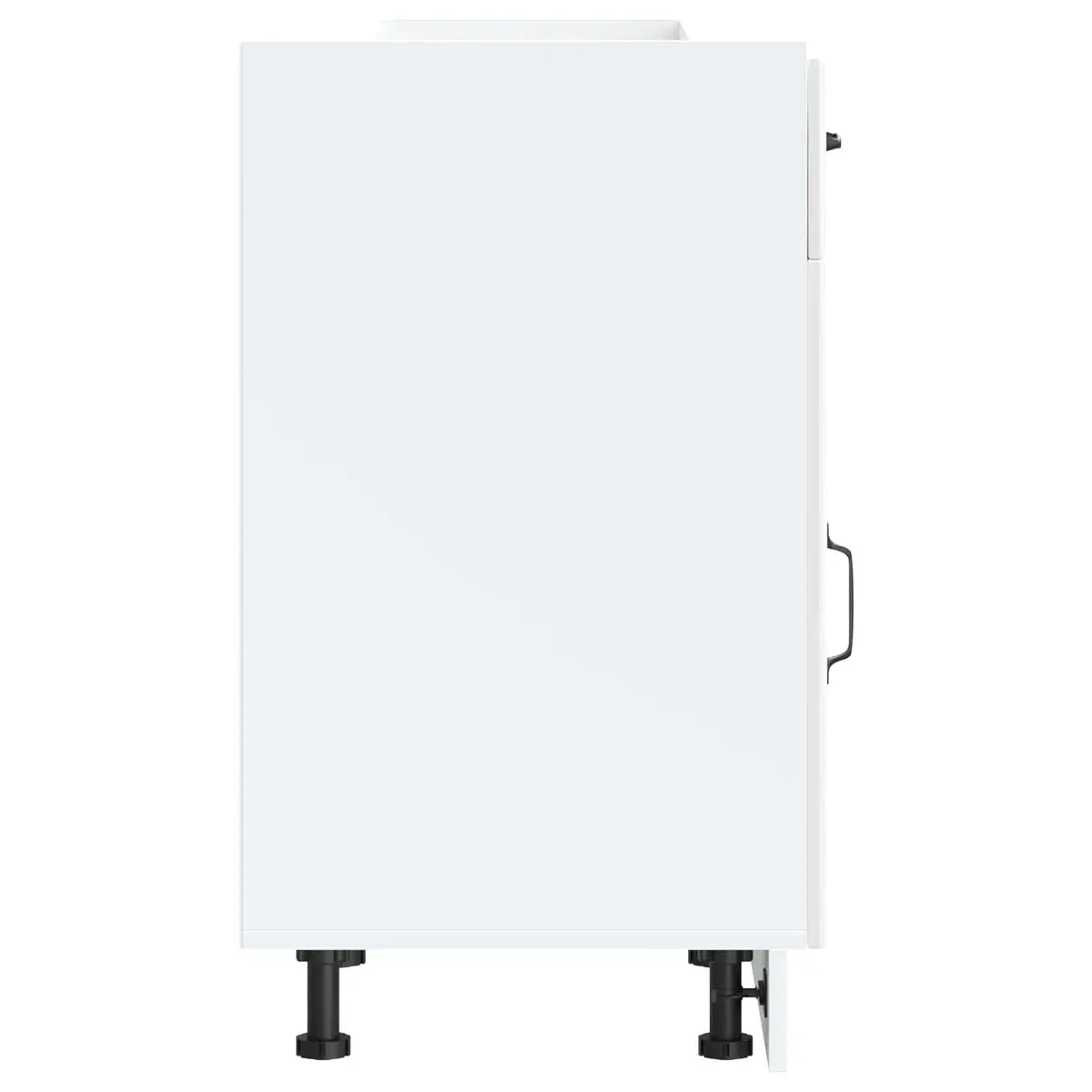 High Gloss Kitchen Base Cabinet with Storage Options