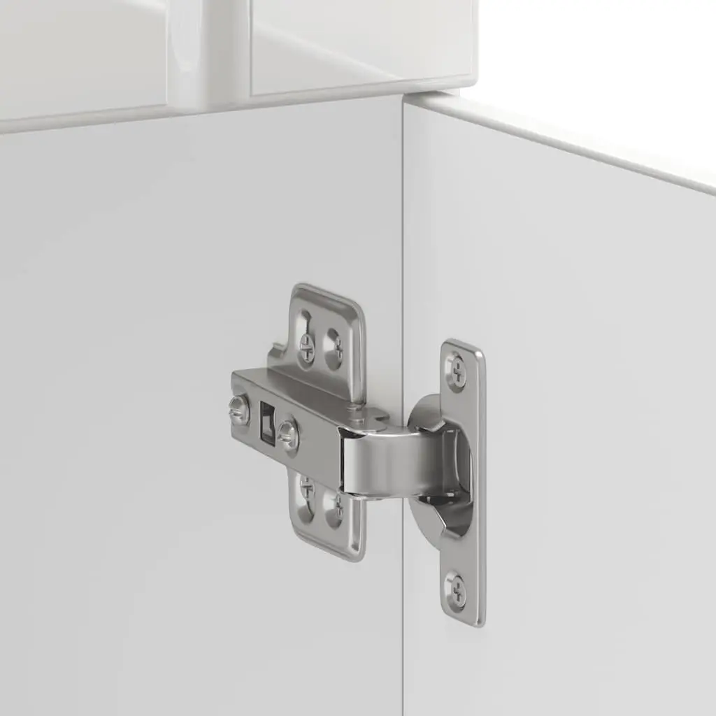 High Gloss White Kitchen Sink Base Cabinet