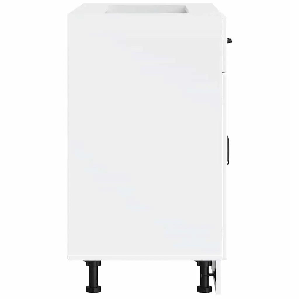 High Gloss White Kitchen Storage Cabinet