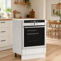Reliable White Oven Cabinet: Durable Kitchen Storage