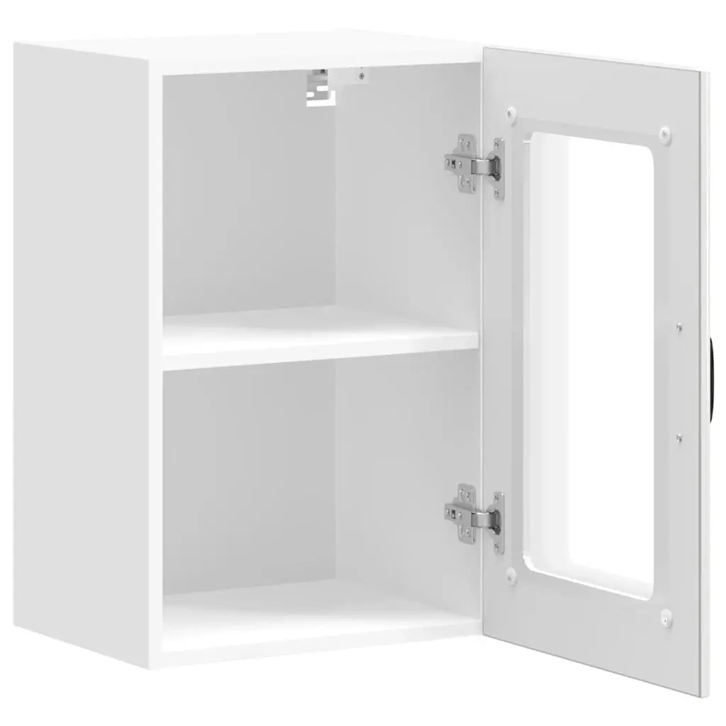 Wall-Mounted Kitchen Cabinet with High Gloss Finish