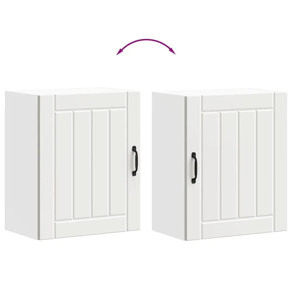 White Engineered Wood Kitchen Wall Cabinet