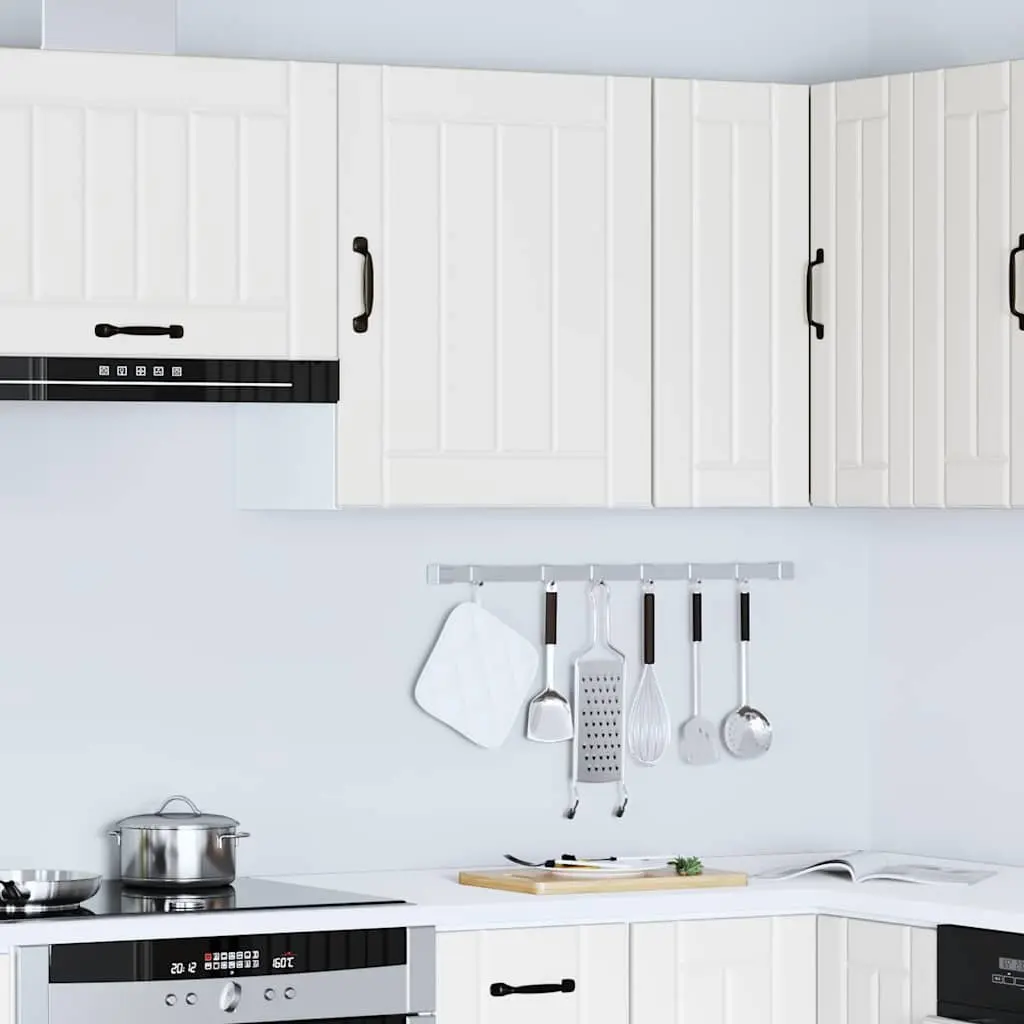 White Engineered Wood Kitchen Wall Cabinet