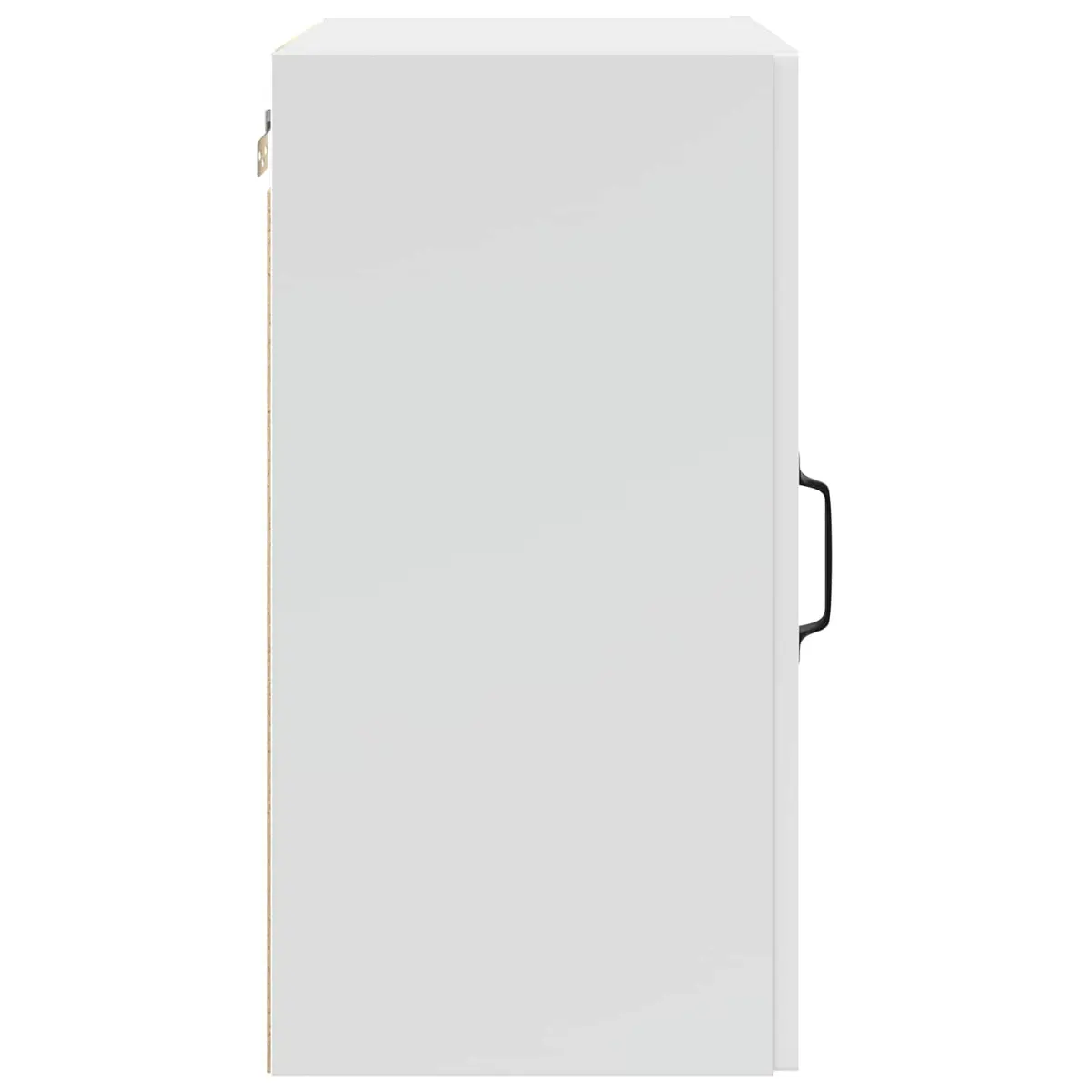 White Engineered Wood Wall Cabinets, 2 pcs