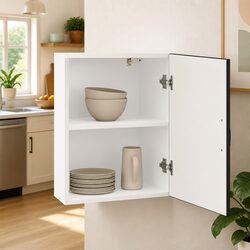 Reliable Black Engineered Wood Kitchen Organizer