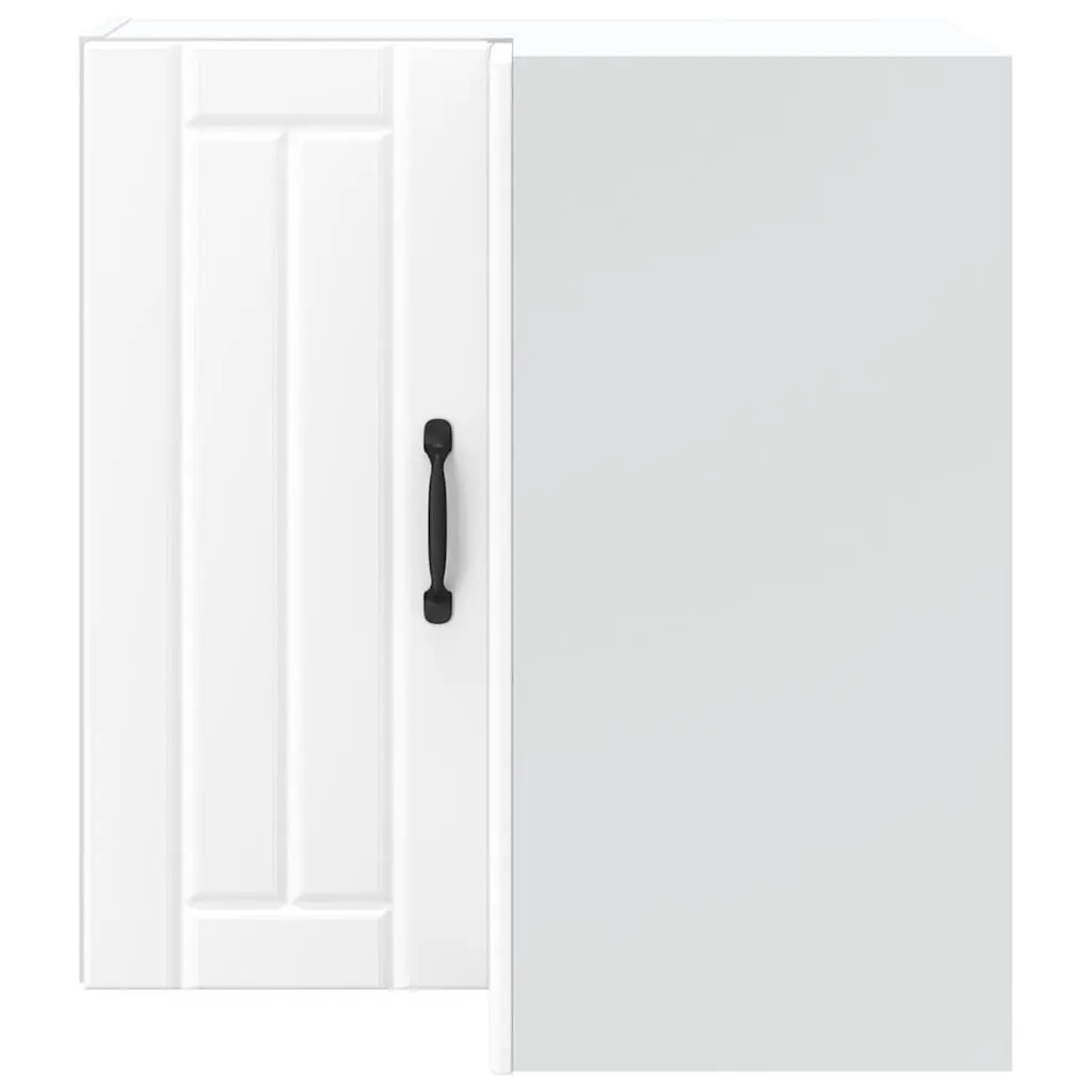 Kitchen Wall Corner Cabinet White Storage Cupboard Engineered Wood Organization