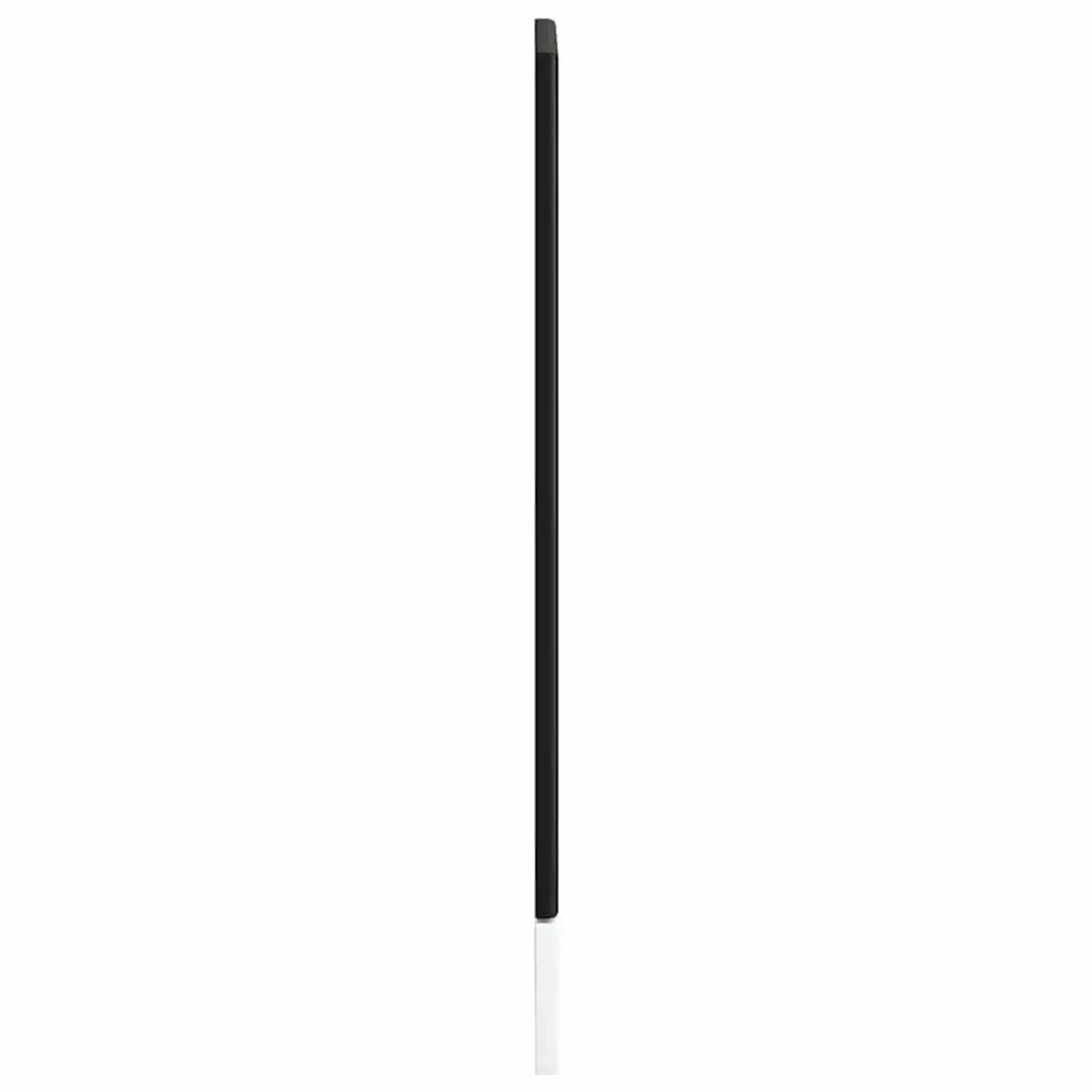 Dishwasher Parts Front Panel Cover Protection Black Engineered Wood