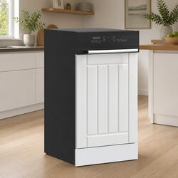Dishwasher Panel High Gloss White Engineered Wood Kitchen Cabinet Front Cover