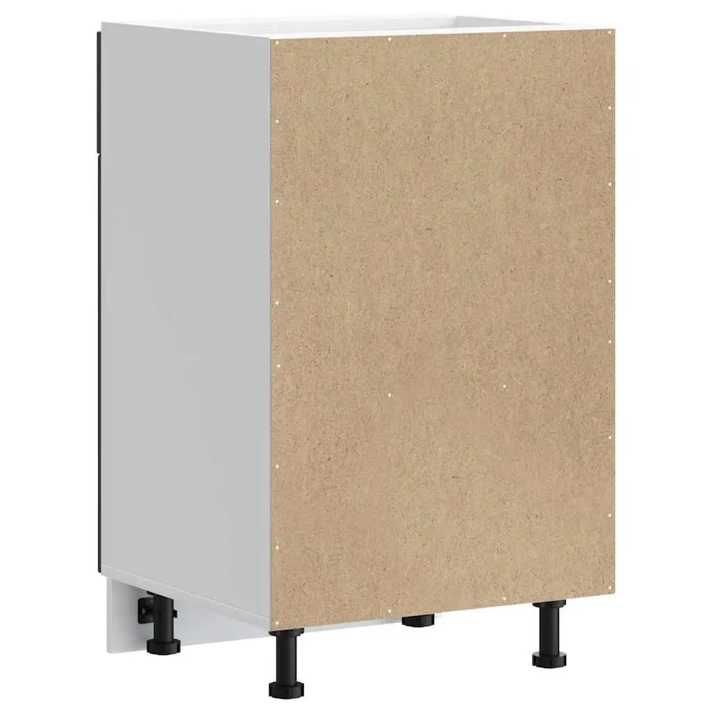 Black Kitchen Base Cabinet with Storage Space