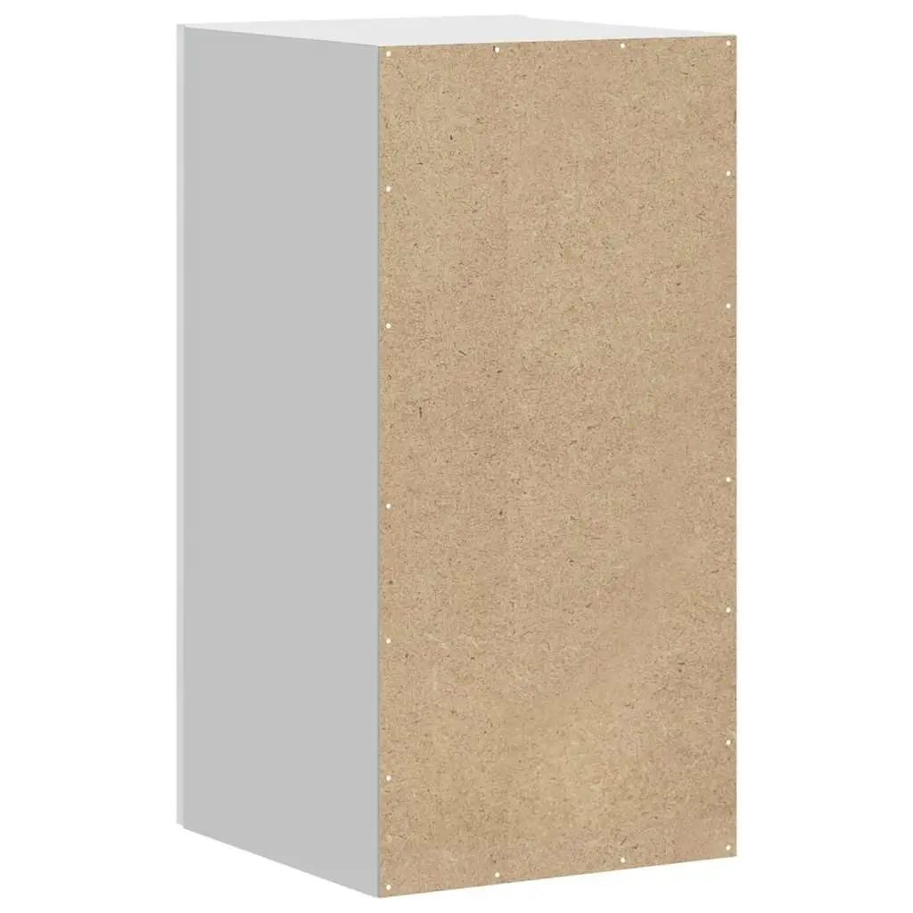 Kitchen Cabinet Wall-Mounted Storage Cupboard White High Gloss Engineered Wood