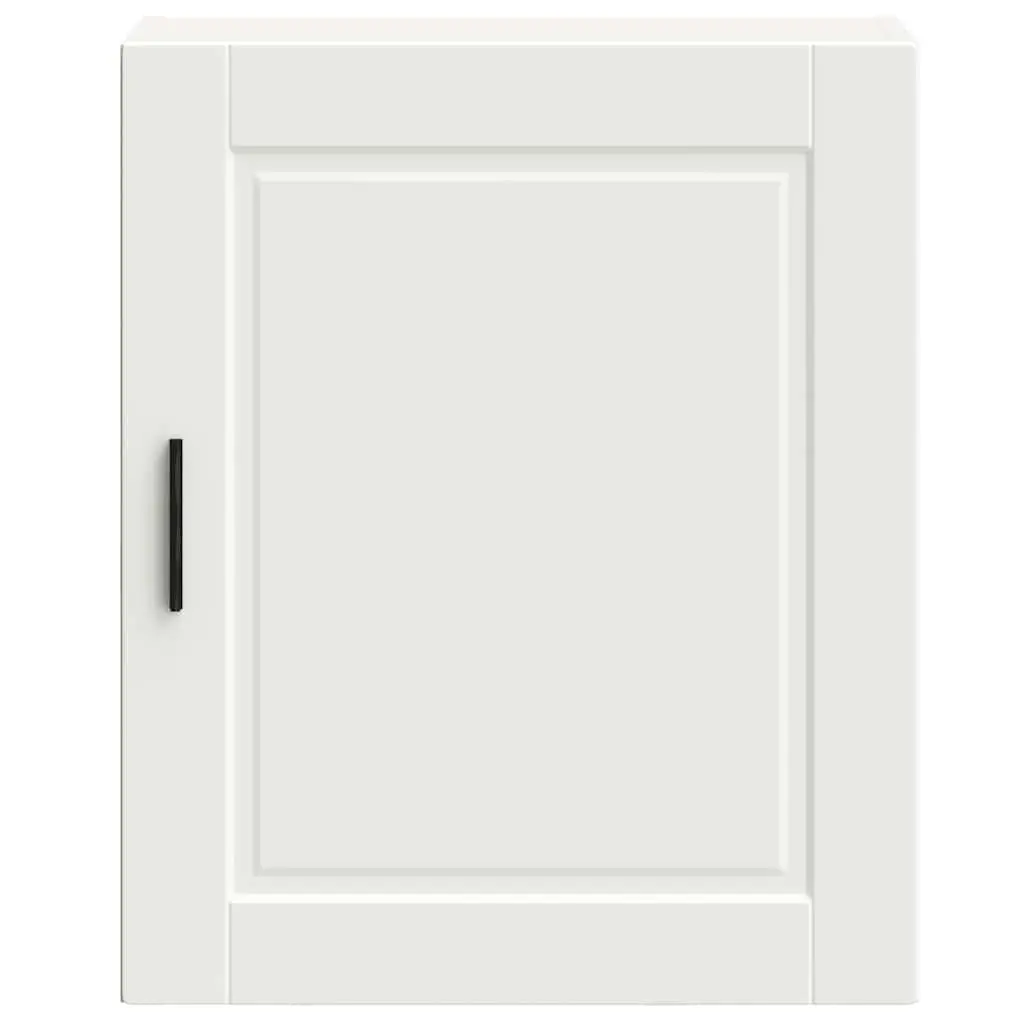 White Engineered Wood Wall Cabinet for Kitchen Needs