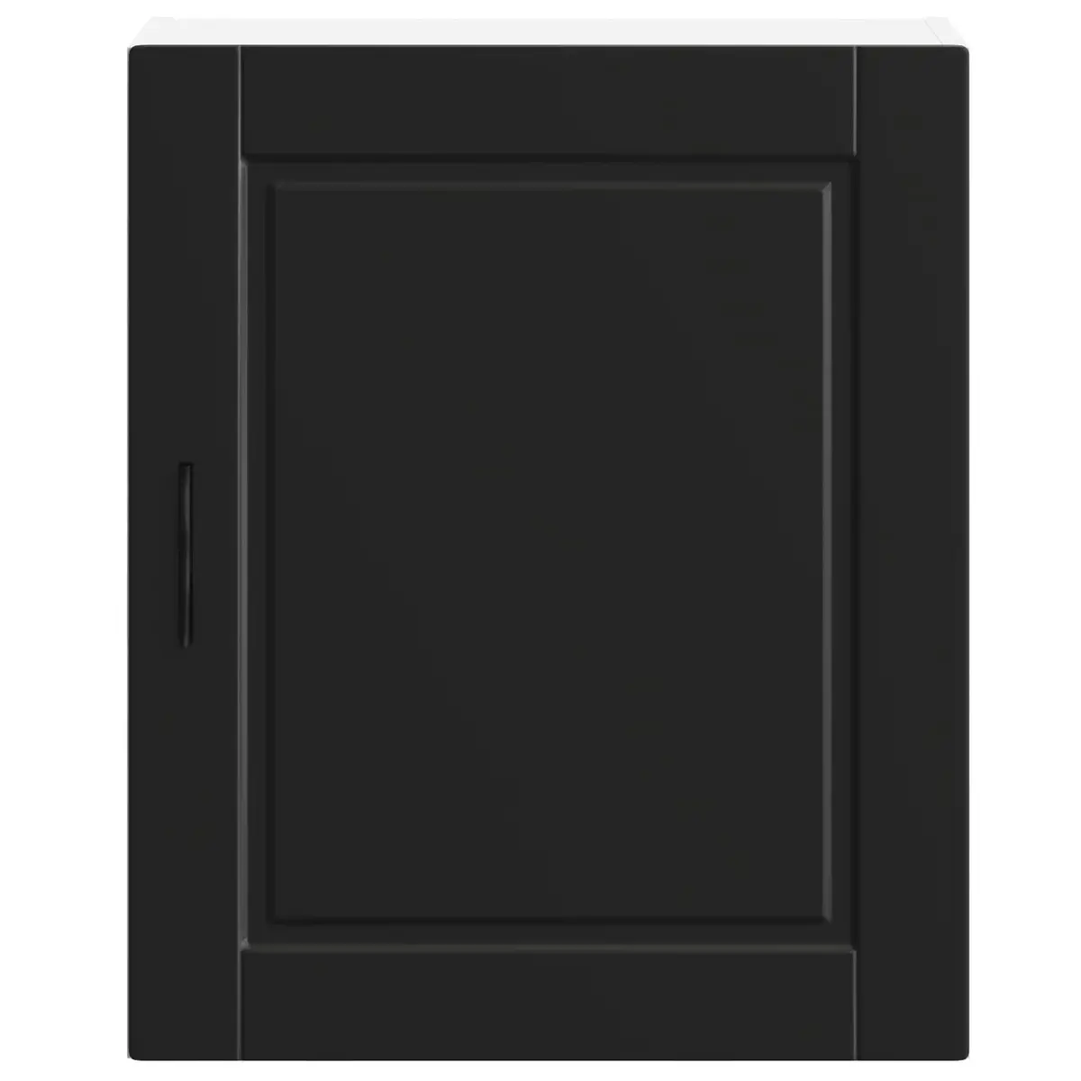 Wall Mounted Kitchen Cabinet Storage Cupboard with Door Engineered Wood White