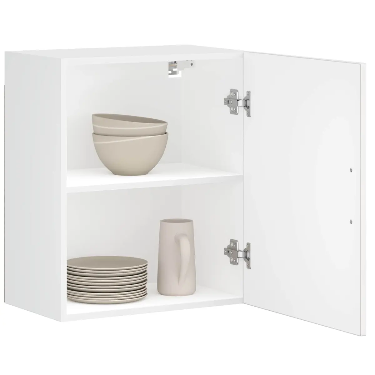 Grey Kitchen Wall Cabinet for Organization