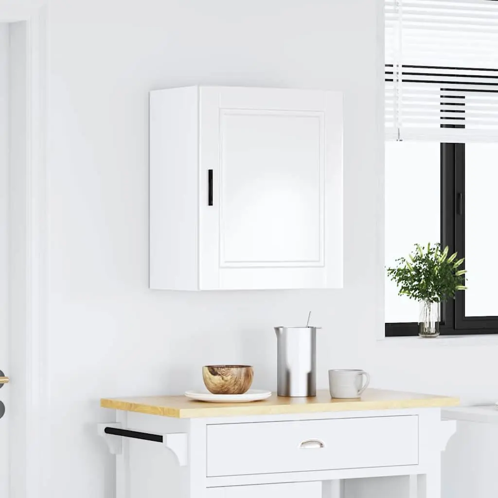 Grey Kitchen Wall Cabinet for Organization