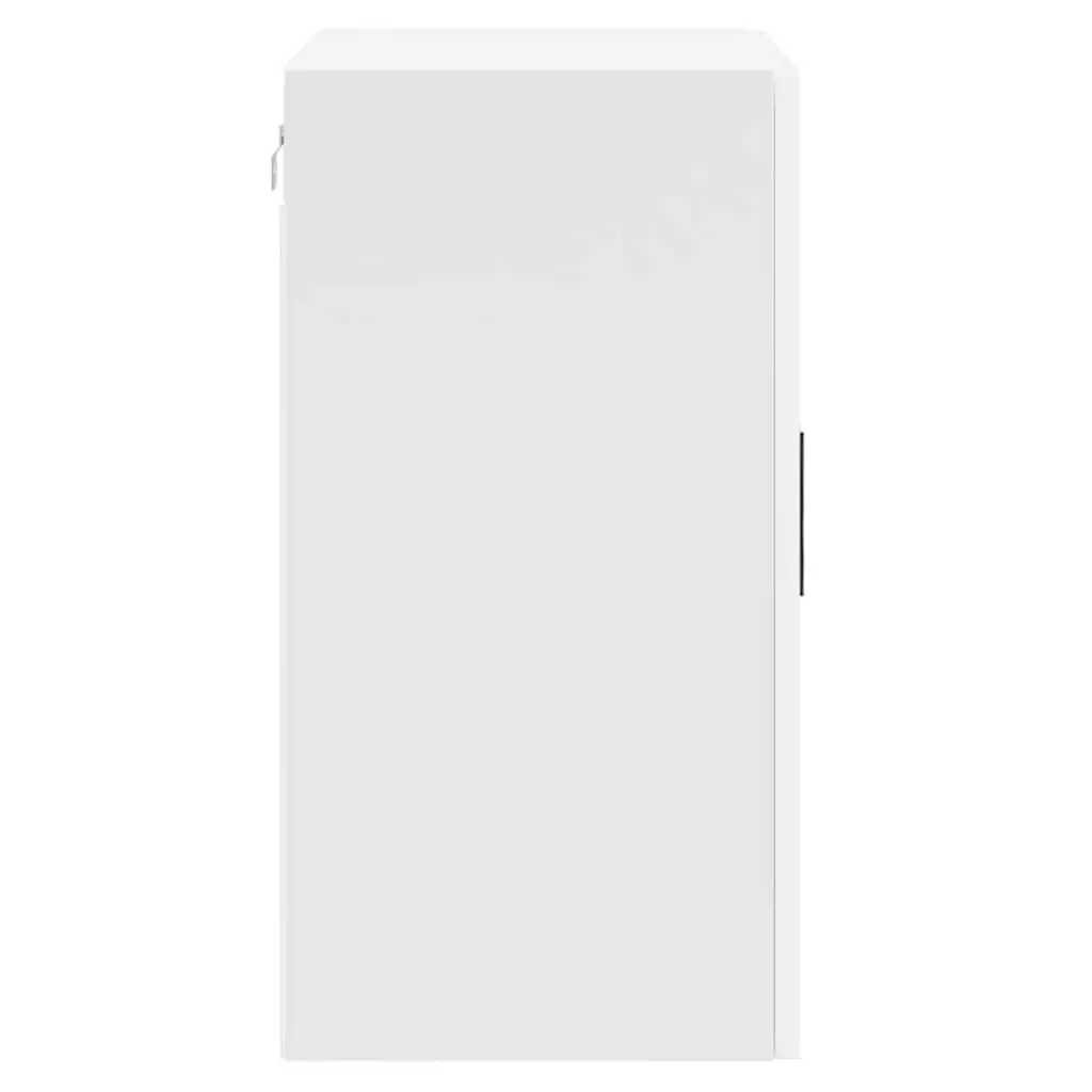 Kitchen Cabinet Storage Organiser Wall-Mounted White Engineered Wood