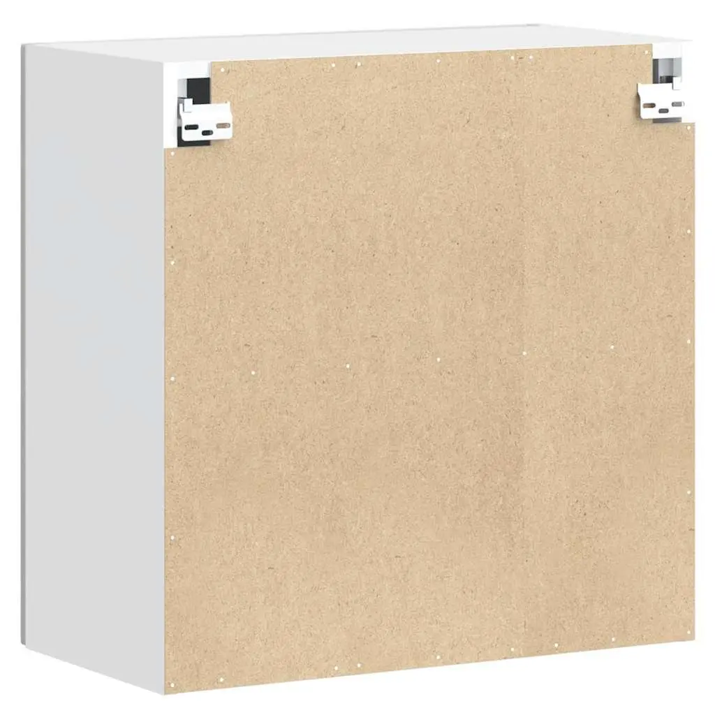 Kitchen Wall Cabinet Storage Cupboard White High Gloss Engineered Wood