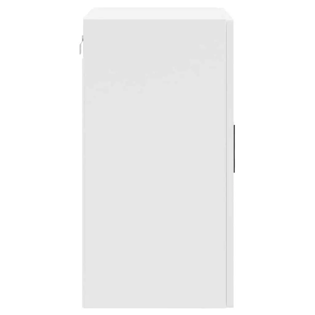 Kitchen Wall Cabinet Storage Cupboard White High Gloss Engineered Wood