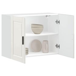 High Gloss White Kitchen Cabinet - Practical and Functional
