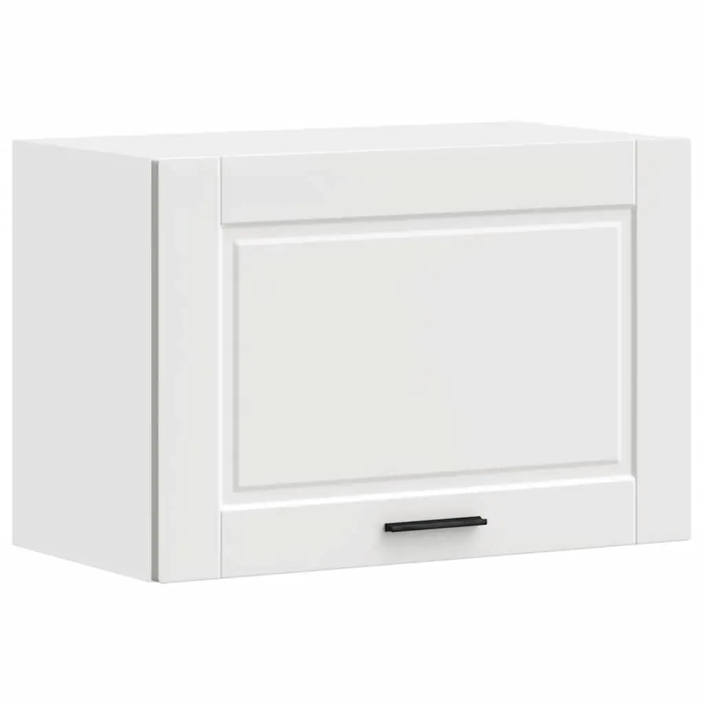 Kitchen Wall Cabinet Storage Organizer Wall-Mounted Engineered Wood White