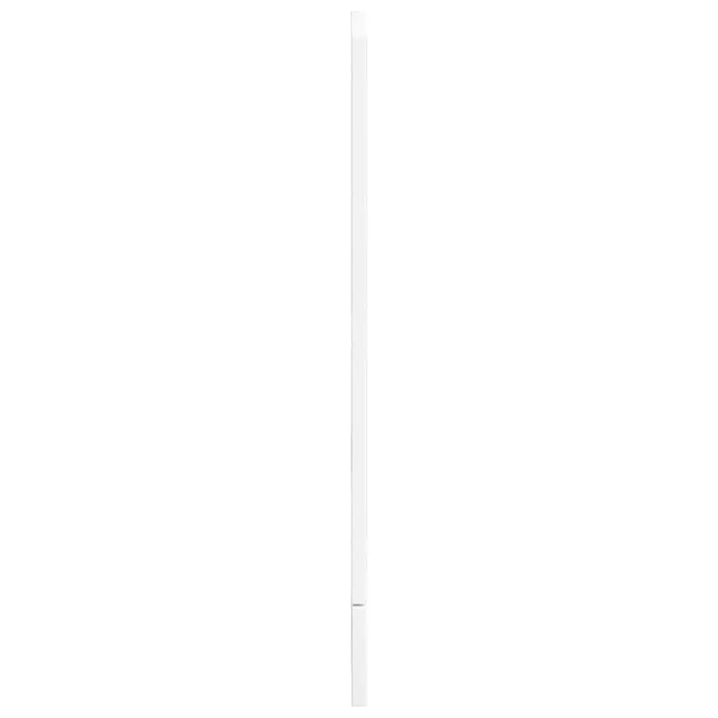 Dishwasher Panel White High Gloss Engineered Wood 45 x 1.5 x 57 cm