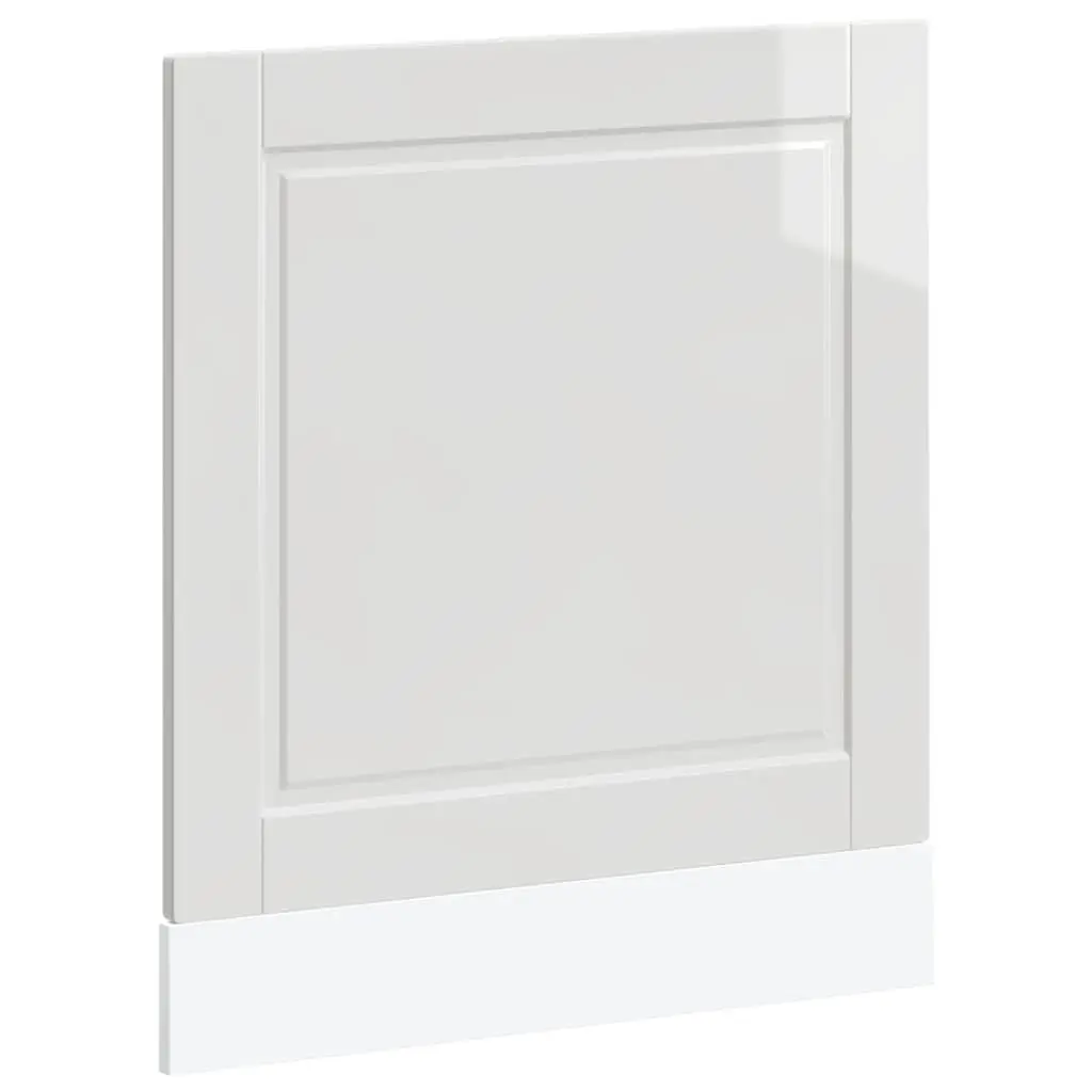 High Gloss White Dishwasher Panel for Kitchens