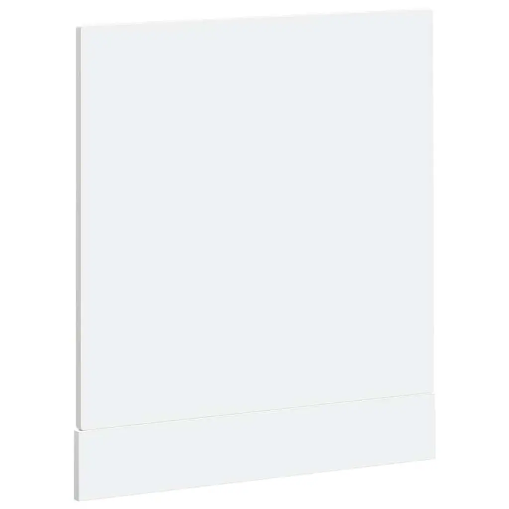 High Gloss White Dishwasher Panel for Kitchens