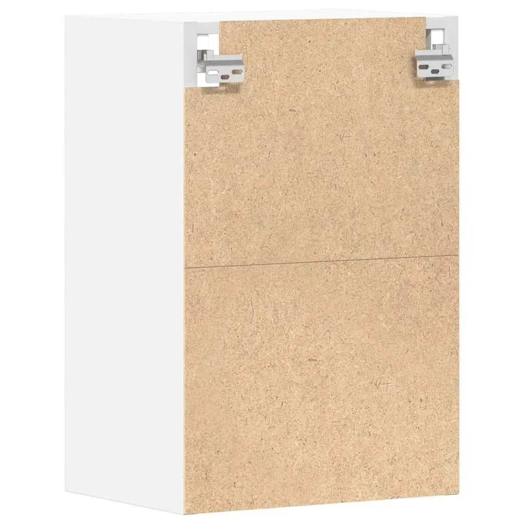 Hanging Cabinet Wall-Mounted Kitchen Storage Engineered Wood 40x29.5x60cm White