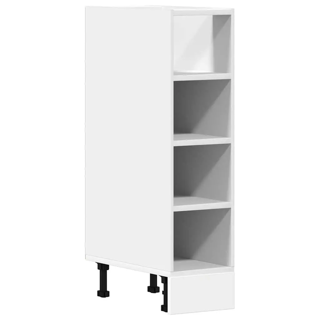 White Kitchen Storage Cupboard for Home Organisation