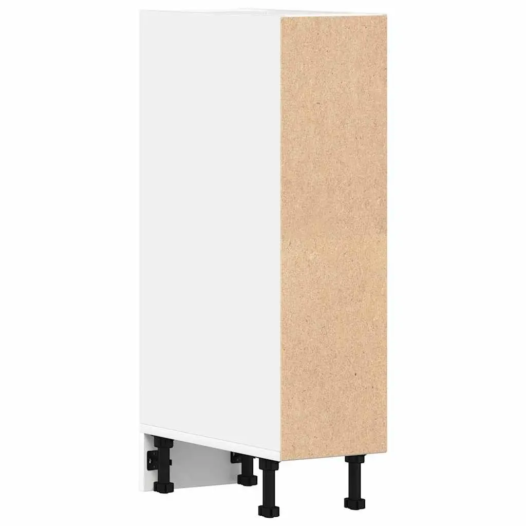 White Kitchen Storage Cupboard for Home Organisation