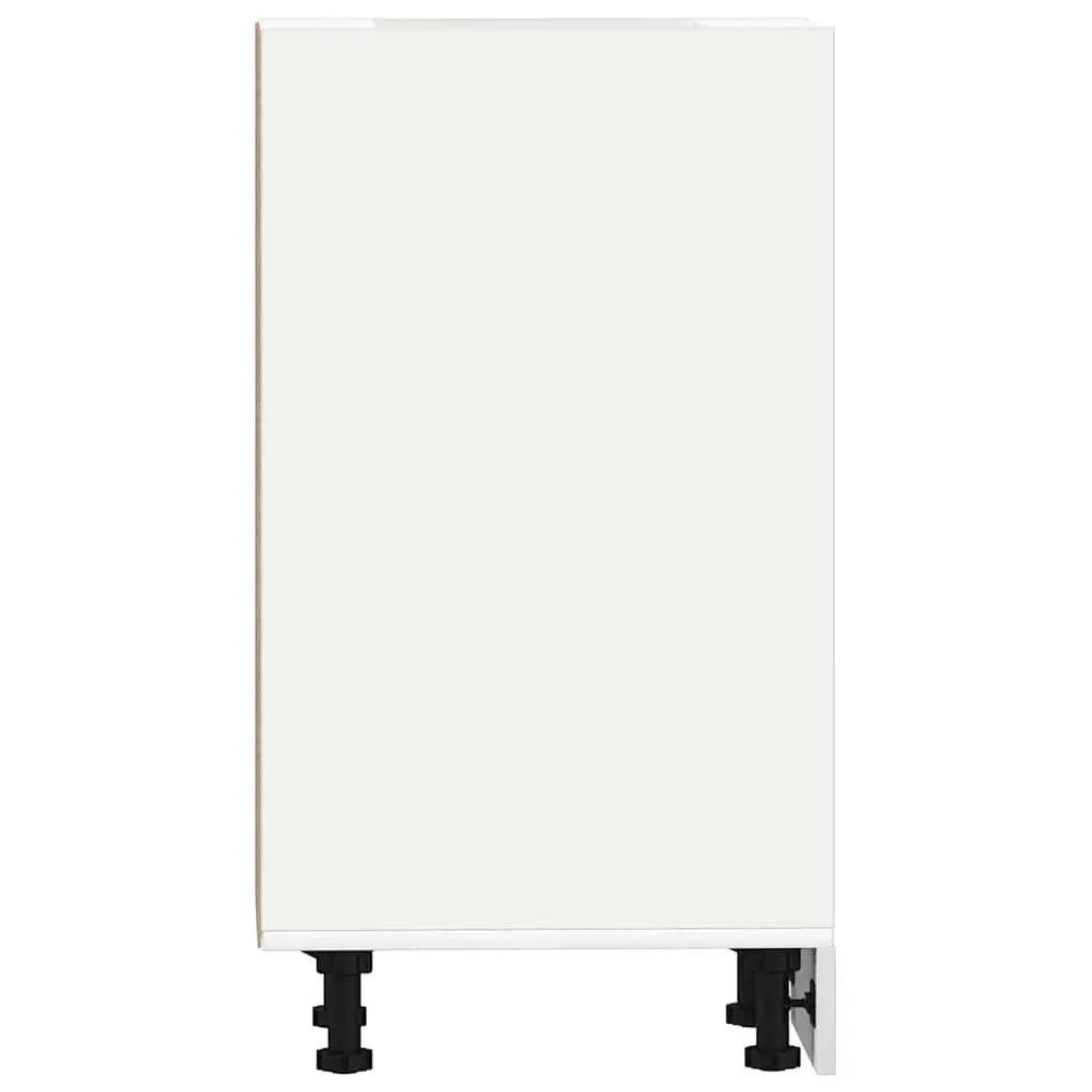 White Kitchen Storage Cupboard for Home Organisation