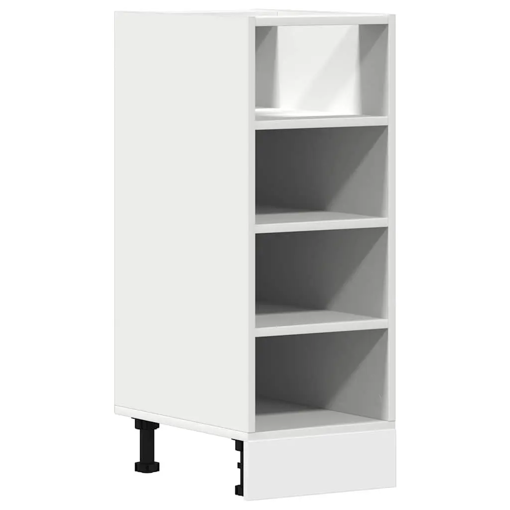 White Kitchen Cabinet for Storage Needs 30x44.5x81.5cm