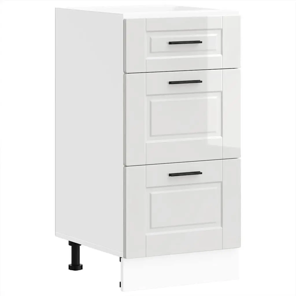 Kitchen Base Cabinet in White