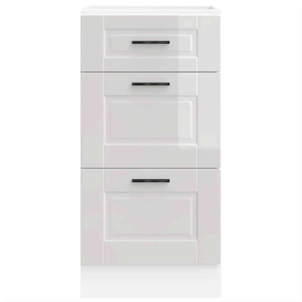 Kitchen Base Cabinet in White