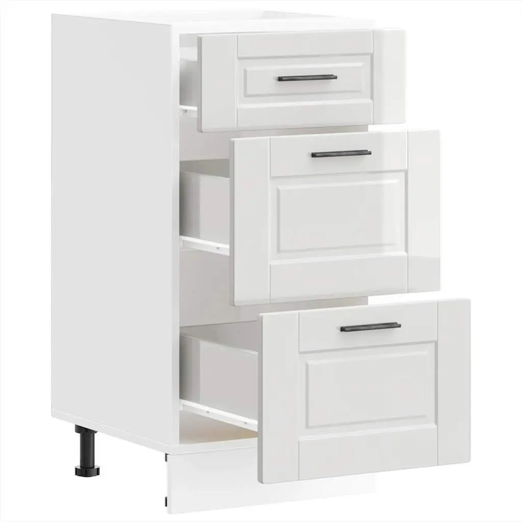 Kitchen Base Cabinet in White