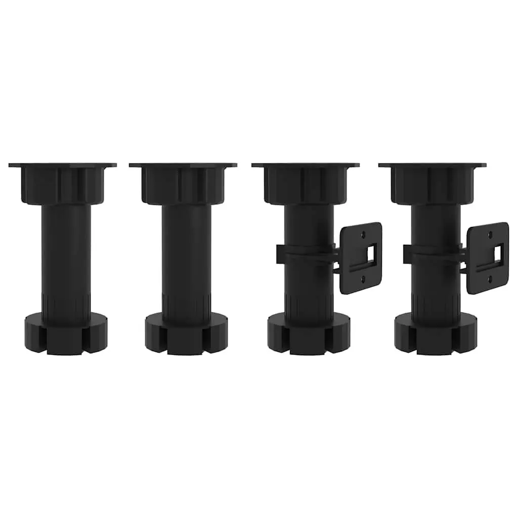 Kitchen Base Cabinet White Storage Cupboard Engineered Wood Adjustable Feet